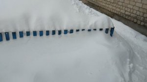 8.02.2026г.Большой завал снега.