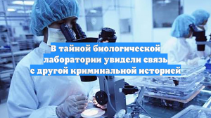 В тайной биологической лаборатории увидели связь с другой криминальной историей