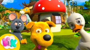 Près du ruisseau  Regardez bien les animaux ! | Chansons pour Enfants | HeyKids en Français