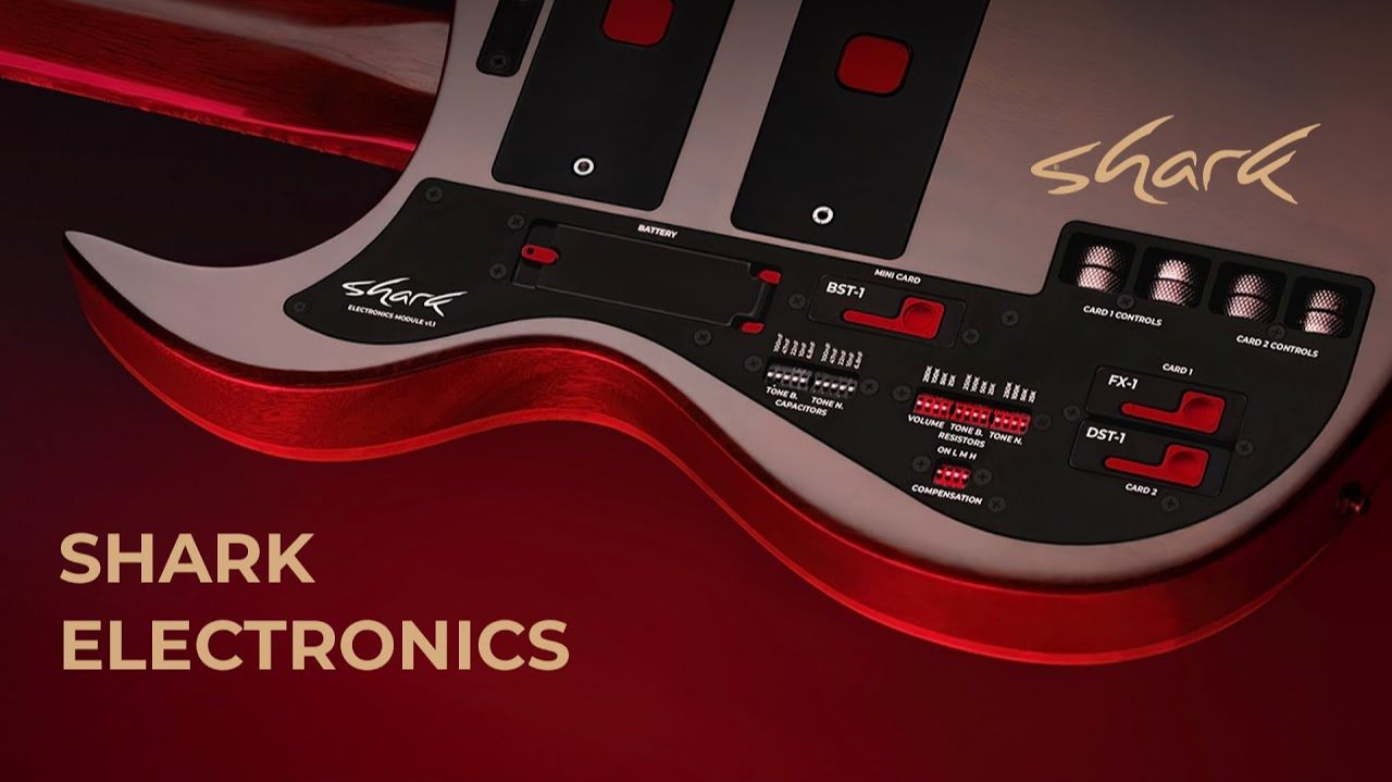 Shark Electronics Guitar v2.0: No Noise, No Limits, Just Play!