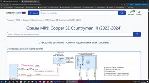 Схемы MINI Cooper SE Countryman III (2023-2026)