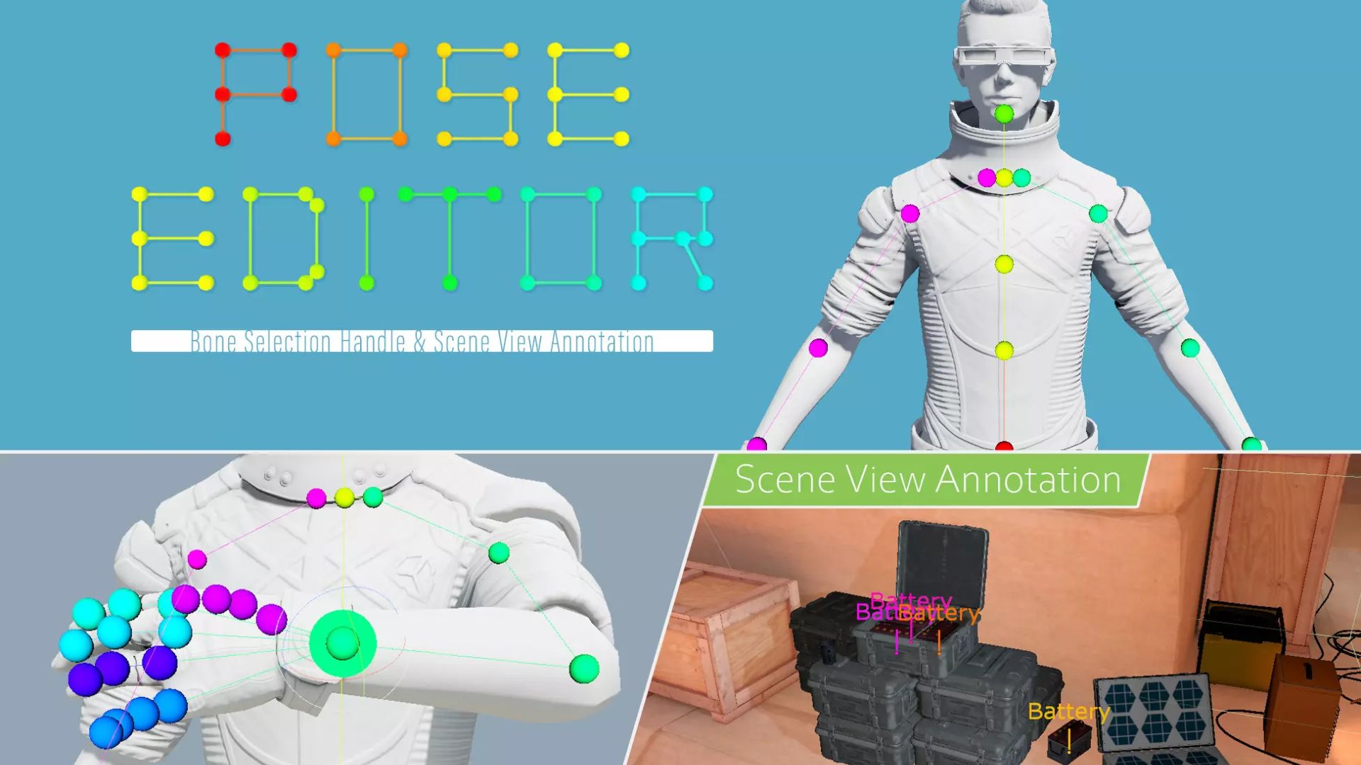 Asset Unity - Pose Editor (Редактор поз) смотреть онлайн