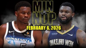 07.02.2026 | ОБЗОР МАТЧА | Миннесота Тимбервулвз - Нью-Орлеан Пеликанс | Highlights