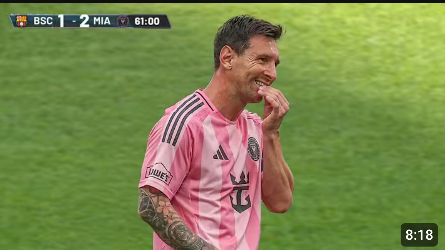 Месси против Барселоны: сольный гол и блестящая передача | 07/02/2026. Интер Майами - Барселона смотреть онлайн