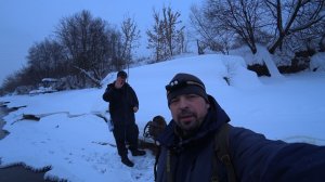 ПРОЩАЛЬНОЕ видео или как мы с Серёгой пороли судака на Москва реке в феврале 2026 на воблеры