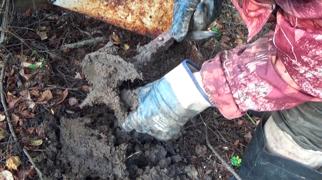 Как найти золото при помощи бура (садового)! смотреть онлайн