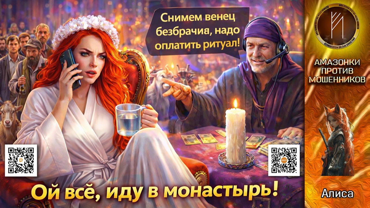 АЛИСА РАЗОБЬЕТ ЛЮБОЙ СКРИПТ / ОСТОРОЖНО МОШЕННИКИ смотреть онлайн