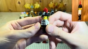 огромная коллекция минифигрок Lego Ninjago