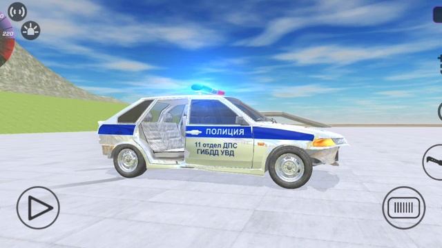 ДПС умеет дрифтить. 