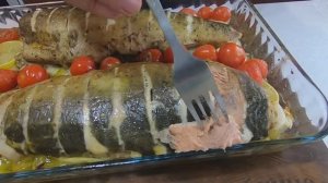 ГОРБУША В ДУХОВКЕ ПО ДОМАШНЕМУ