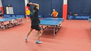 Шестаков А. (524) - Грязнов Г. (605) 07.02 настольный теннис ТТМаршал