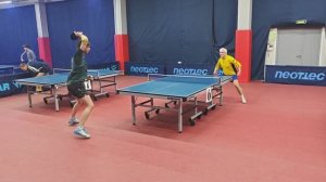 Меркурьев Д. (559) - Грязнов Г. (605) 07.02 настольный теннис ТТМаршал