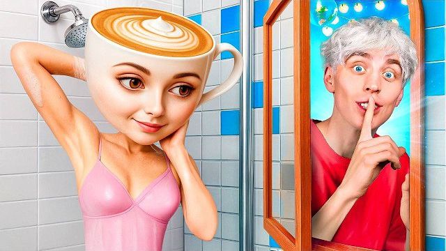 Построили 3 СЕКРЕТНЫЕ КОМНАТЫ, Чтобы Следить за БАЛЕРИНОЙ КАПУЧИНО ! а4 смотреть онлайн