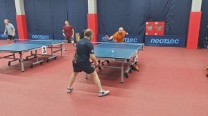 Чирков А. (710) - Шестаков А. (524) 07.02 настольный теннис ТТМаршал