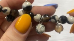 Агат,жемчуг,обсидиан в изделиях.