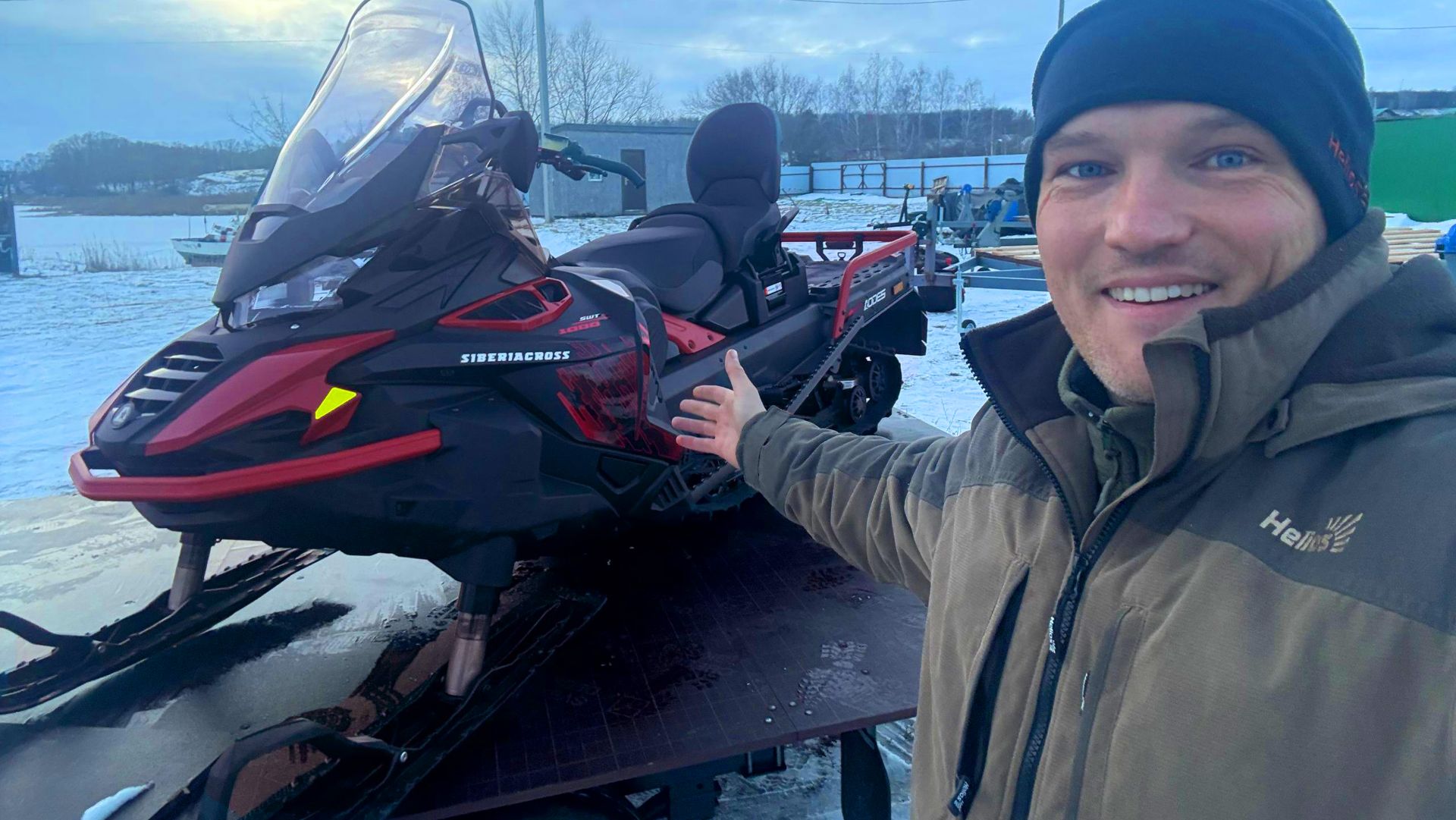 ВЗЯЛ КИТАЙЦА! НО НЕ ОТ ХОРОШЕЙ ЖИЗНИ! СНЕГОХОД AODES SiberiaCross 1000 SWT смотреть онлайн