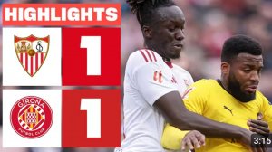 Севилья — Жирона. Обзор матча 08.02.2026. Испания,  тур 23