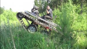 Гусеничный вездеход своими руками. Часть 3. Испытания в тайге
