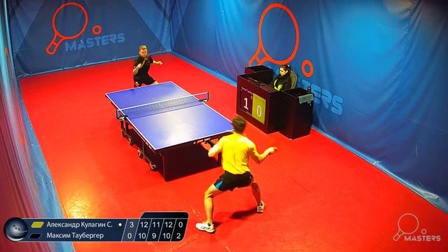 Мастерсы — Кулагин А.С. vs  Таубергер М. — 18.01.2026