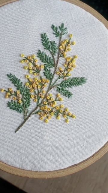 МК Веточка мимозы