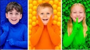 Прятки в Одном Цвете Цветная Игра для Детей