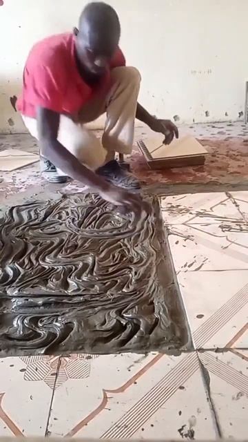 Когда ты действительно любишь свою работу! Укладка пола!