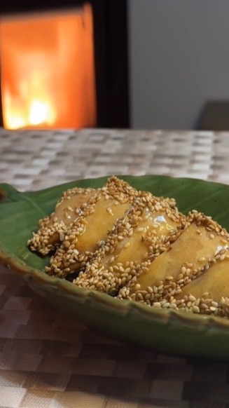 СЛАДОСТИ ИЗ МАРОККО - ХРУСТЯЩИЙ БРИВАТ С МЁДОМ И МИНДАЛЁМ