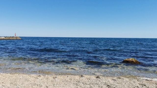 Красоты Крыма, поселок Курортное, море