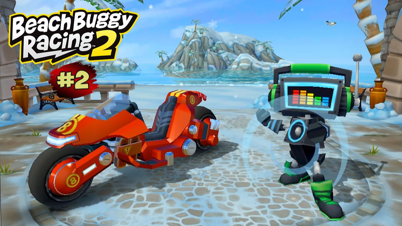 Beach Buggy Racing 2 #2 ➤ Экшн-гонки на Машинках смотреть онлайн