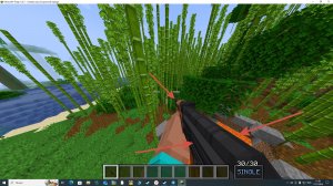 майнкрафт хардкор но с огнестрельным оружием и молотами 3х3х1