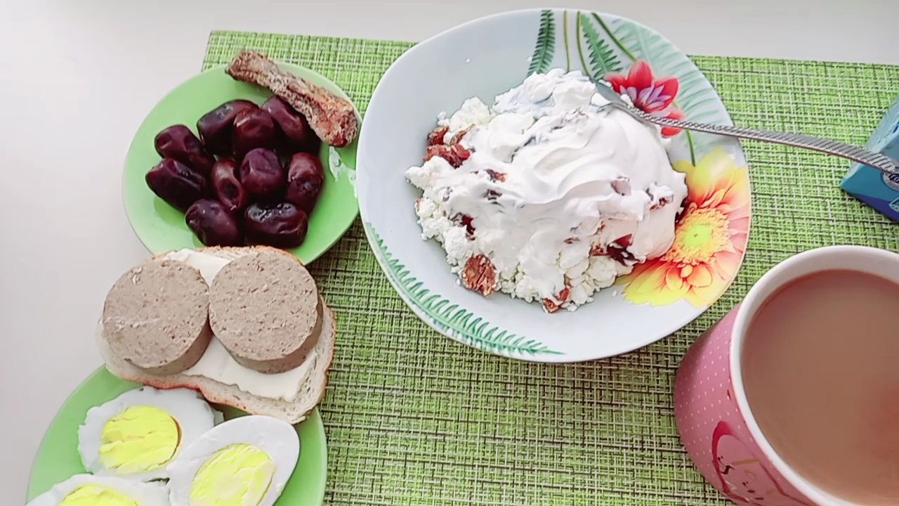 Сегодня пятница//мой завтрак//из за телефона видео короткие