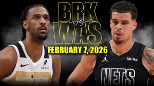 08.02.2026 | ОБЗОР МАТЧА | Бруклин Нетс - Вашингтон Уизардс | Highlights