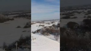 зимняя дорога на дачный участок