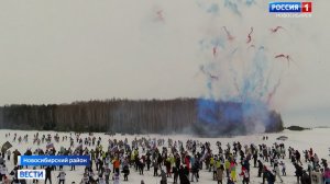 Тысячи новосибирцев участвовали в лыжном марафоне в честь защитников Отечества
