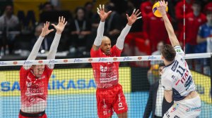 Волейбол. Пьяченца — Трентино. Кубок Италии. Полуфинал