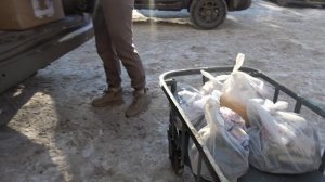 Госпиталь. Привезли помощь нашим защитникам