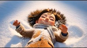 Детская песенка Падает снежинка