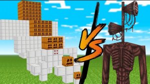 СИРЕНАГОЛОВЫЙ против ЖЕЛЕЗНОГО ГОЛЕМА В МАЙНКРАФТЕ С МОДАМИ