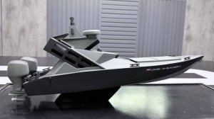 Россия впервые показала новейший спасательный безэкипажный катер R-SAVER-1