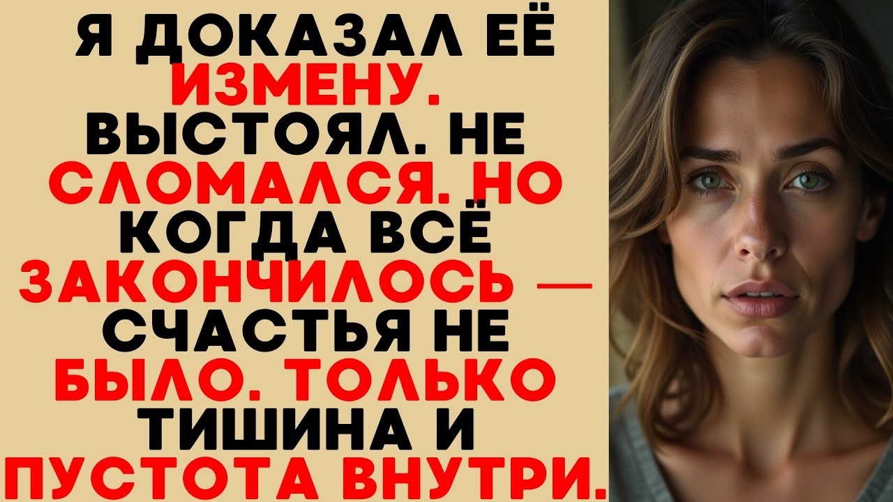 Я разоблачил измену жены. Победил — и остался с пустотой смотреть онлайн