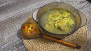 Суп с клецками