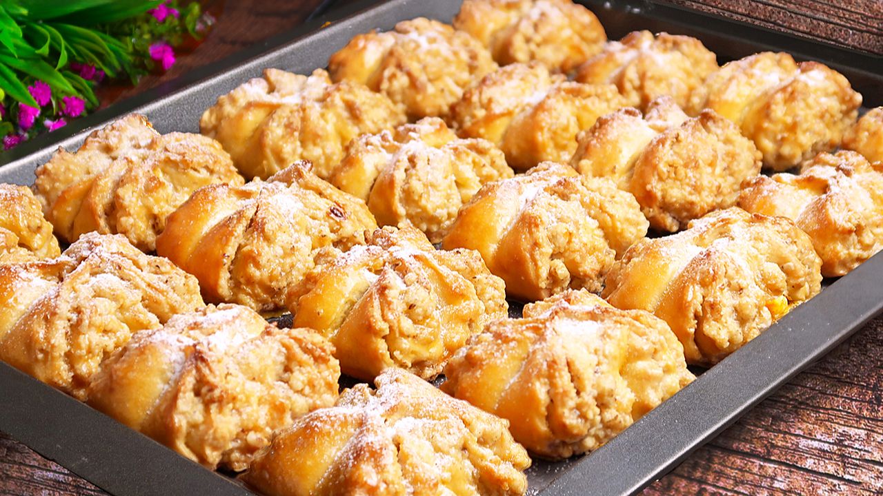 До чего же это Вкусно! Стакан КЕФИРА и 2 яйца! Любимый рецепт печенья! В магазине таких не купить смотреть онлайн