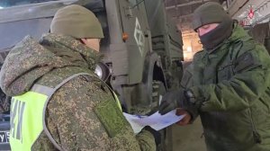 Работа военной автоинспекции ГрВ «Запад»