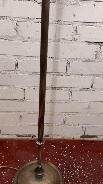 Винтажный торшер с абажуром 20392