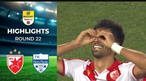 Црвена Звезда 5:0 Нови-Пазар. Обзор матча 07.02.2026. Сербия, тур 22