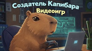 🐹 Сказка о Капибаре, которая делала игры 🎮 | Истории для малышей