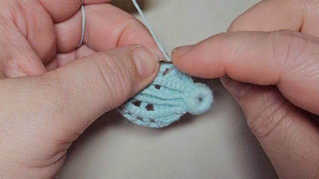 Мотив для ирландского кружева Цветок-мотылёк 