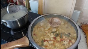 Захотелось оливье, приготовила куриную грудку, отвечаю на комментарий