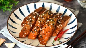 Как приготовить горбушу в пикантном томатном соусе на сковороде? 🥘 Простой рецепт