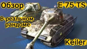 Tanks Blitz Обзор Премиум танков с Магазина 8 Уровня Keiler и E 75 TS сравним и выкатим в Блиц Блитз